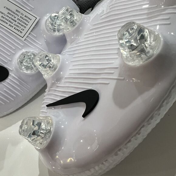 Size 13 Nike Vapor Edge Pro 360 Detachable Football Cleats White DO1143-100 main image 10